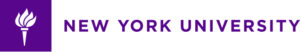New York University logo.