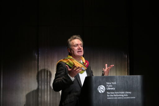 Alastair Macaulay, The New York Time's chief dance critic, talking at the Ashton and Balanchine: Parallel Lives, CBA’s annual Lincoln Kirstein Lecture co-presented by The New York Public Library for the Performing Arts.