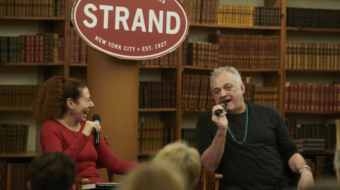 Wendy Lesser and Mark Morris at the Strand Book Store.