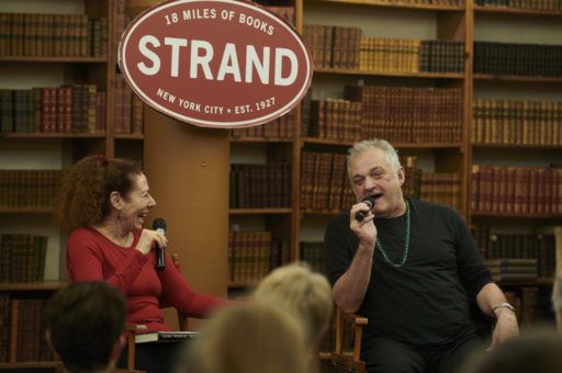 Wendy Lesser and Mark Morris at the Strand Book Store.