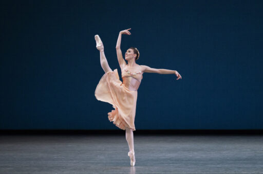 Tiler Peck dancing Tschaikovsky Pas de Deux Choreography by George Balanchine