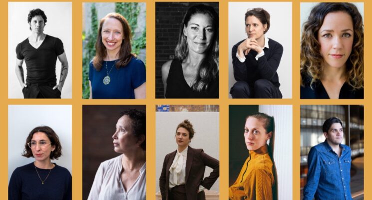 A collection of headshots of CBA fellows